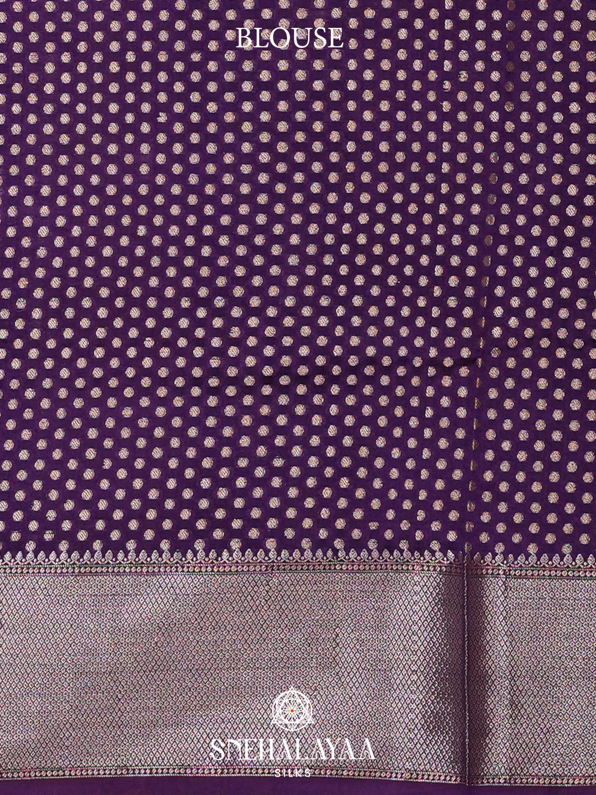 Purple Banaras Saree