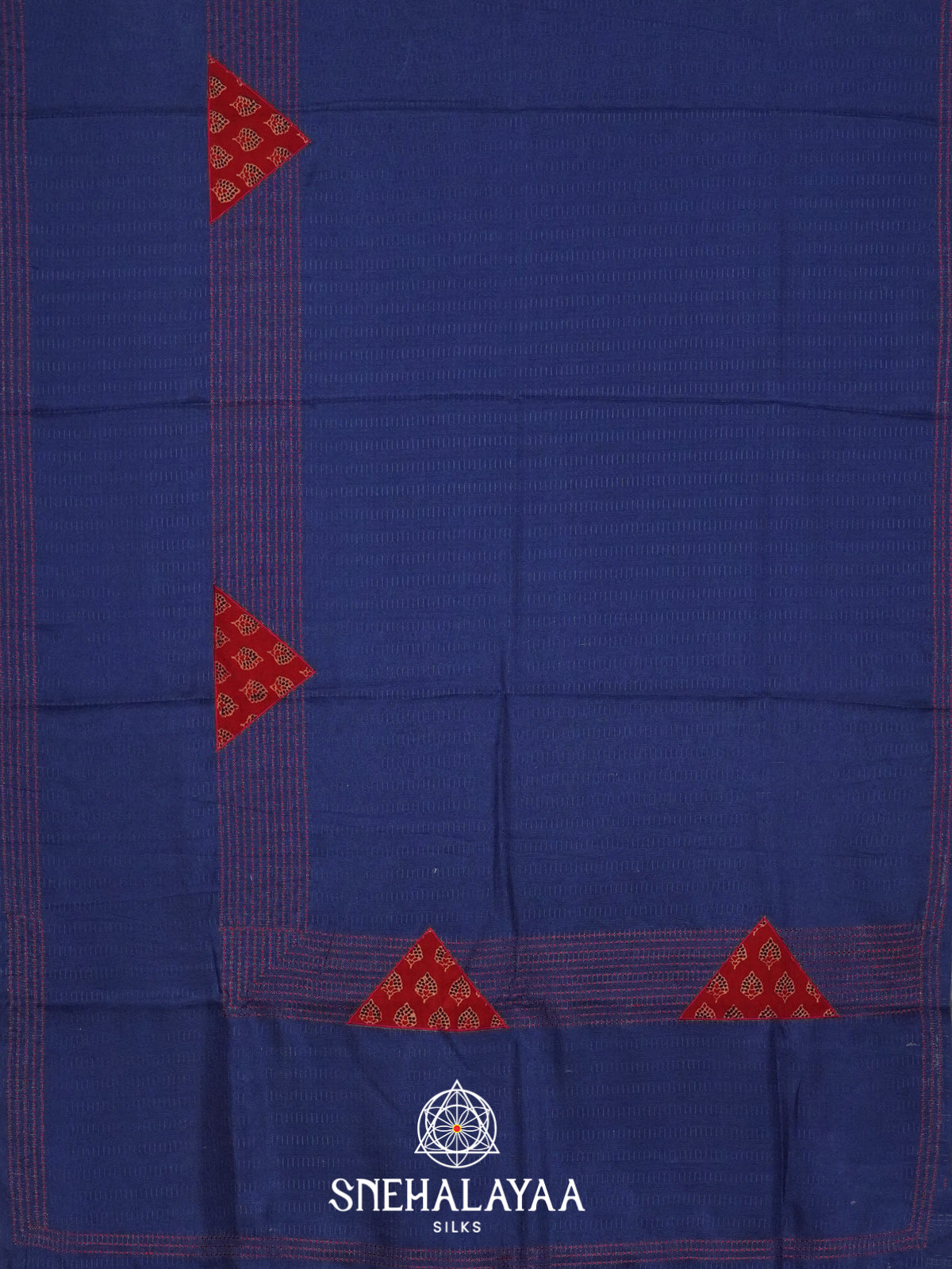 Blue Tussar Saree