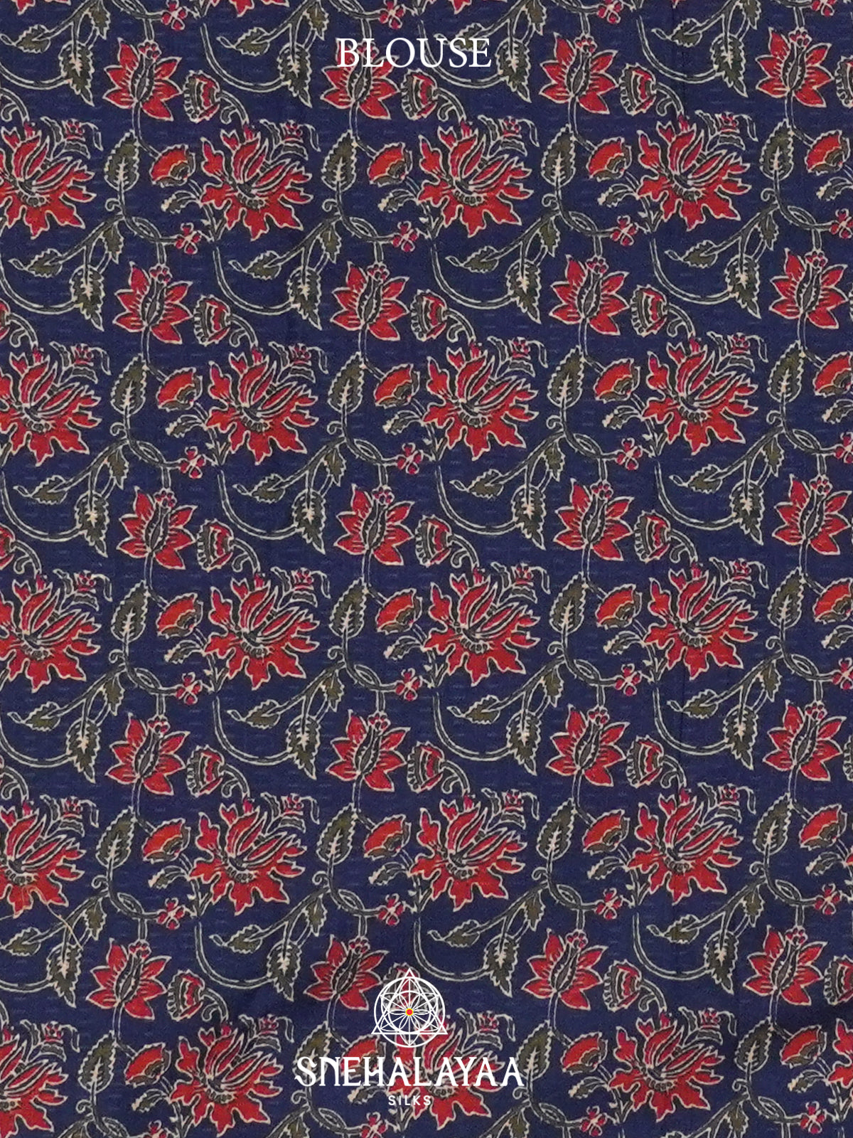 Blue Tussar Saree