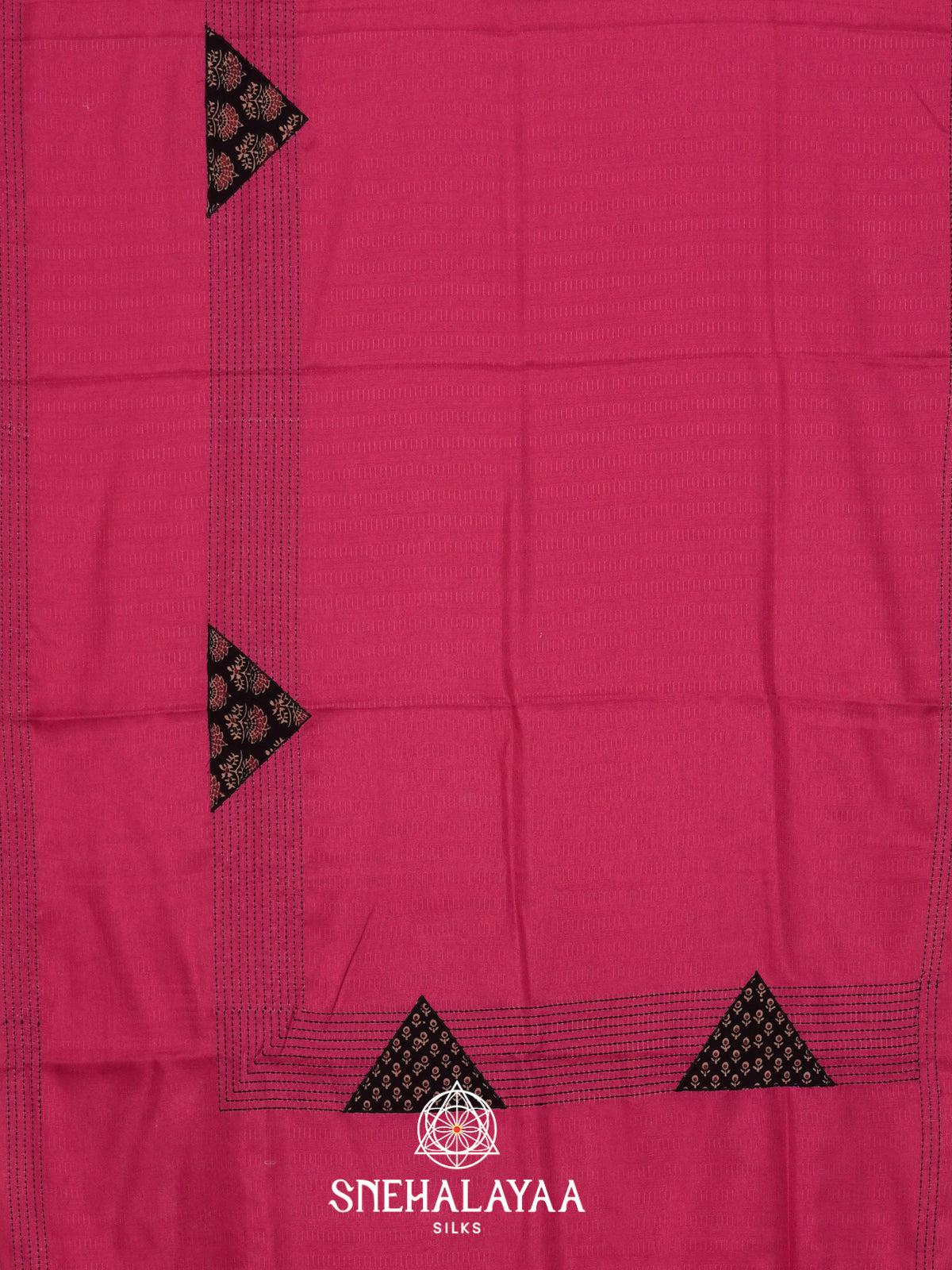 Pink Tussar Saree
