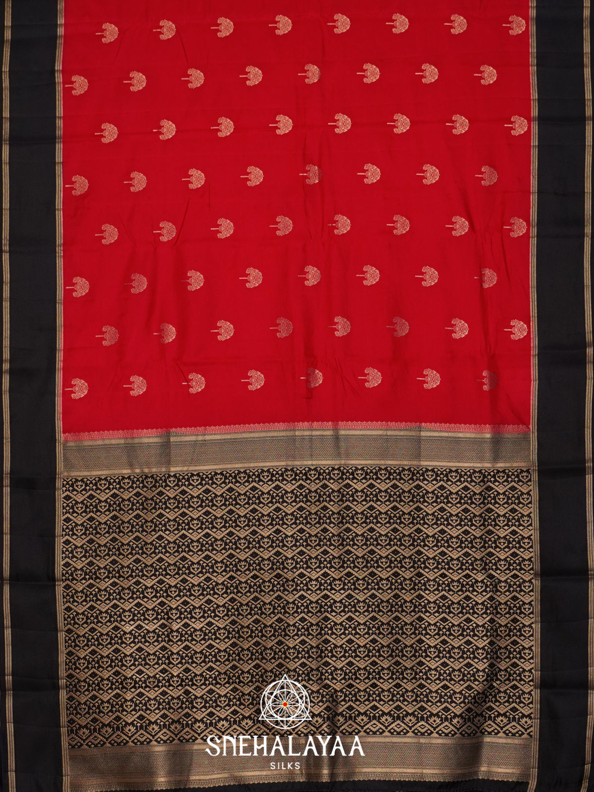 Red Banarasi Saree