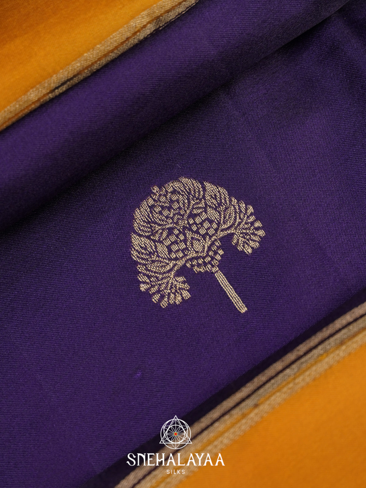 Blue Banarasi Saree