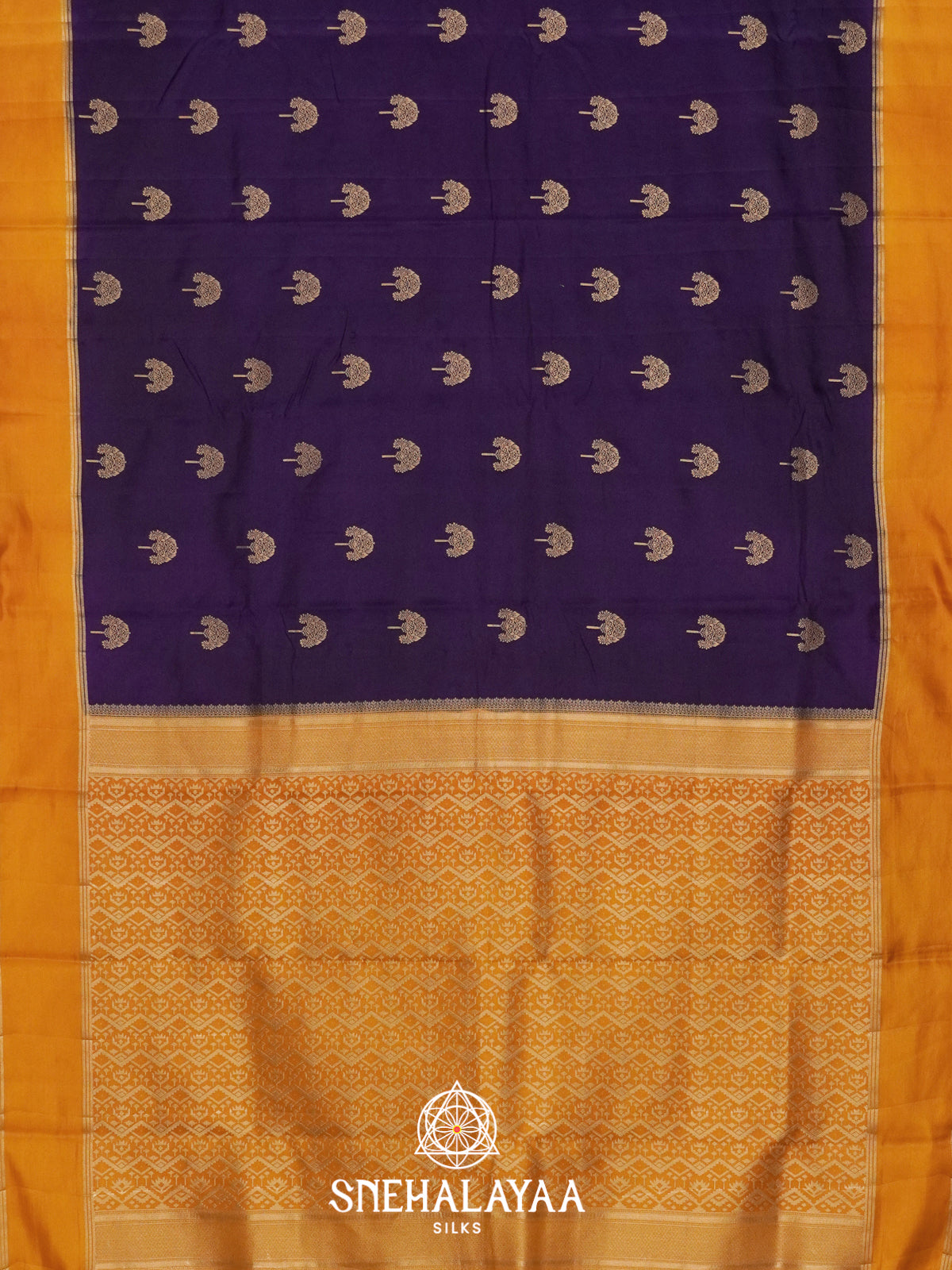 Blue Banarasi Saree
