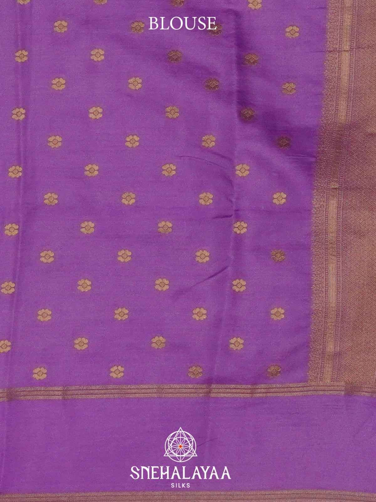 Navy Blue Banarasi Saree