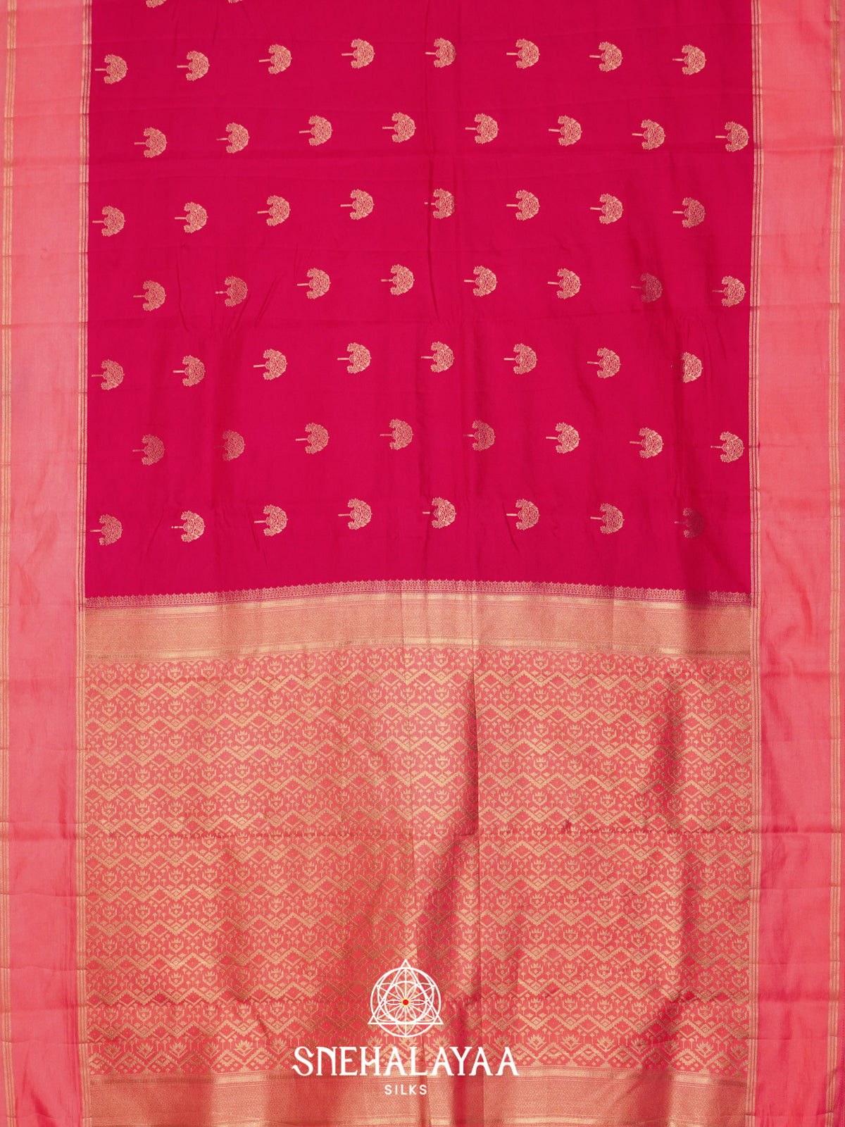 Pink Banarasi Saree