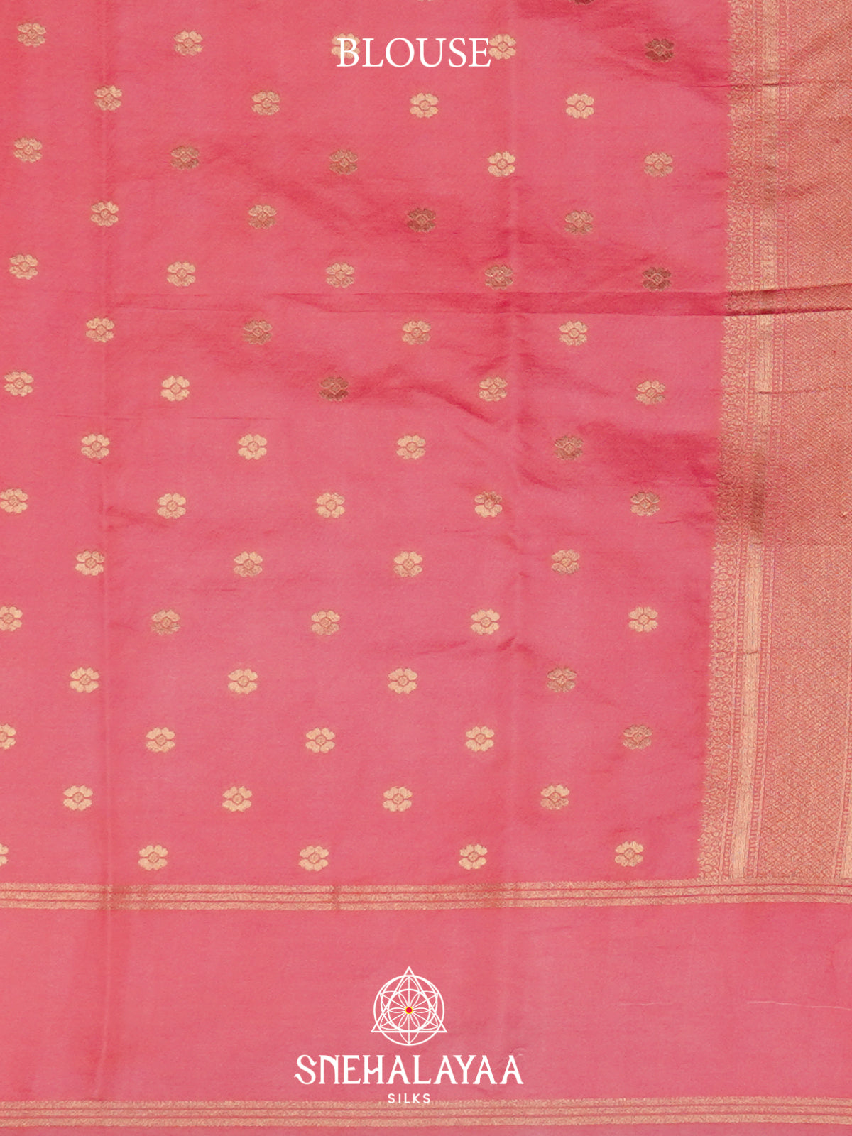 Pink Banarasi Saree