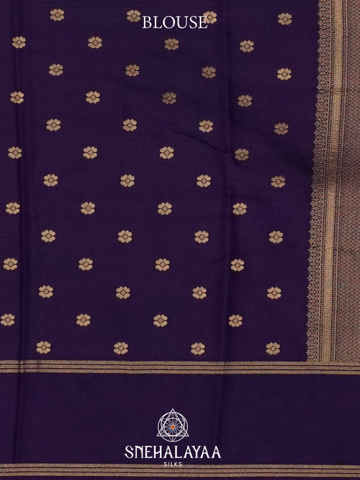 Orange Banarasi Saree