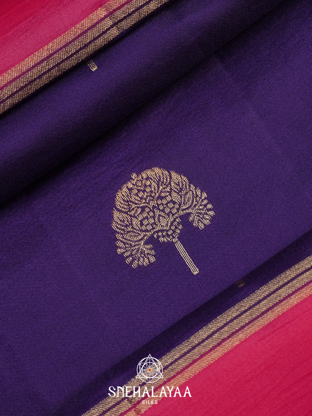 Blue Banarasi Saree