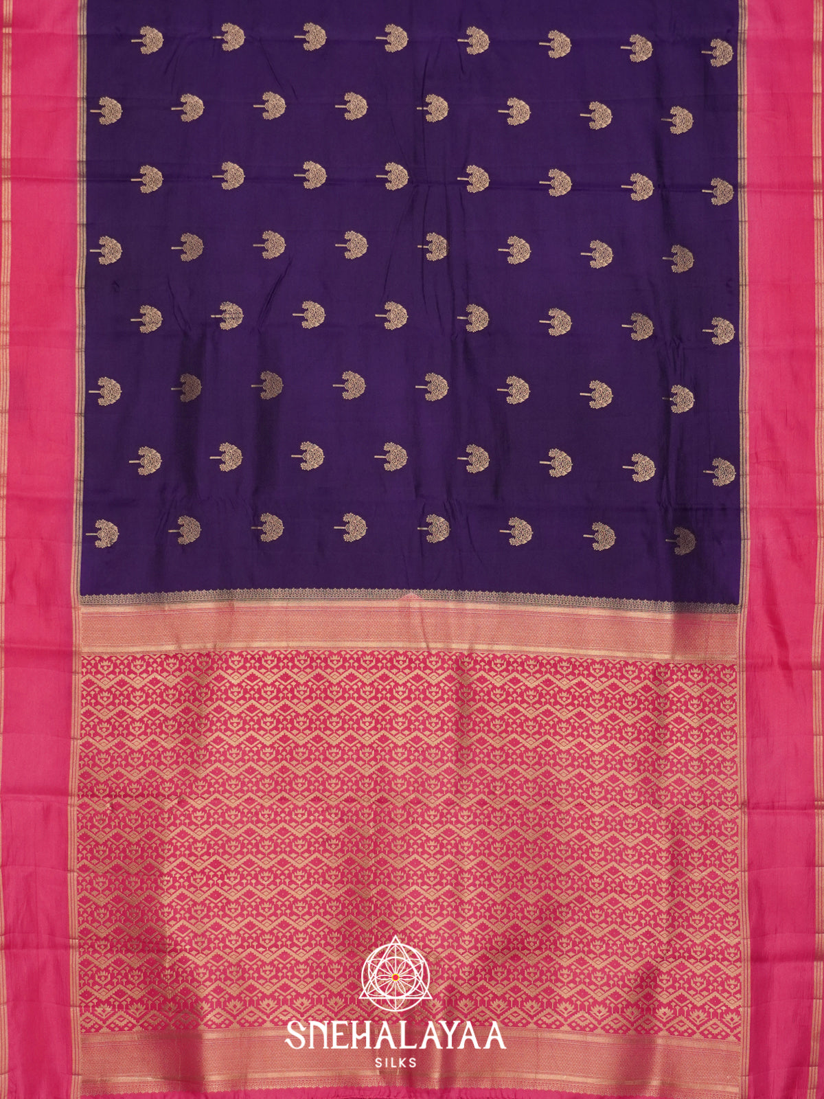 Blue Banarasi Saree