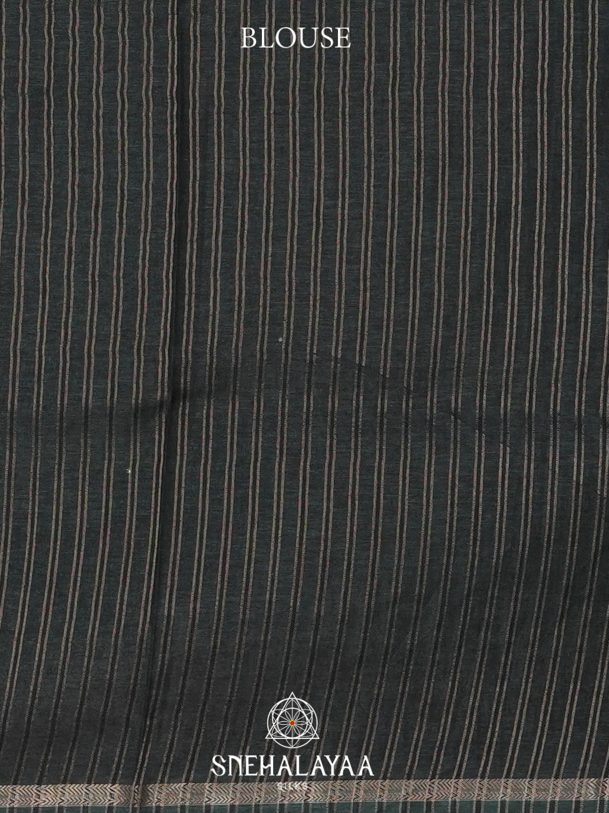 Black Tussar Saree
