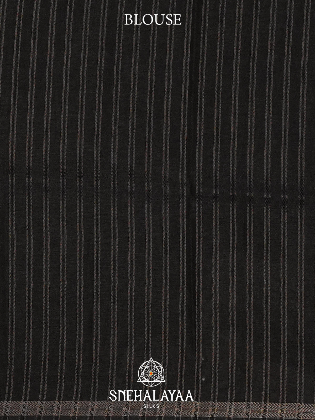 Black Tussar Saree