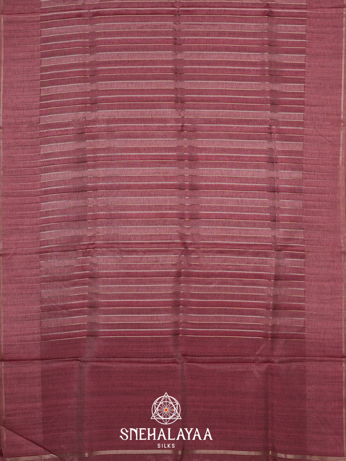Pink Tussar Saree