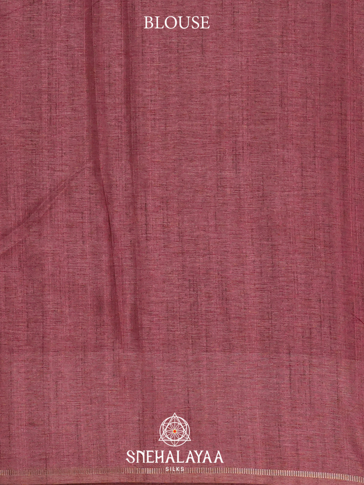 Pink Tussar Saree