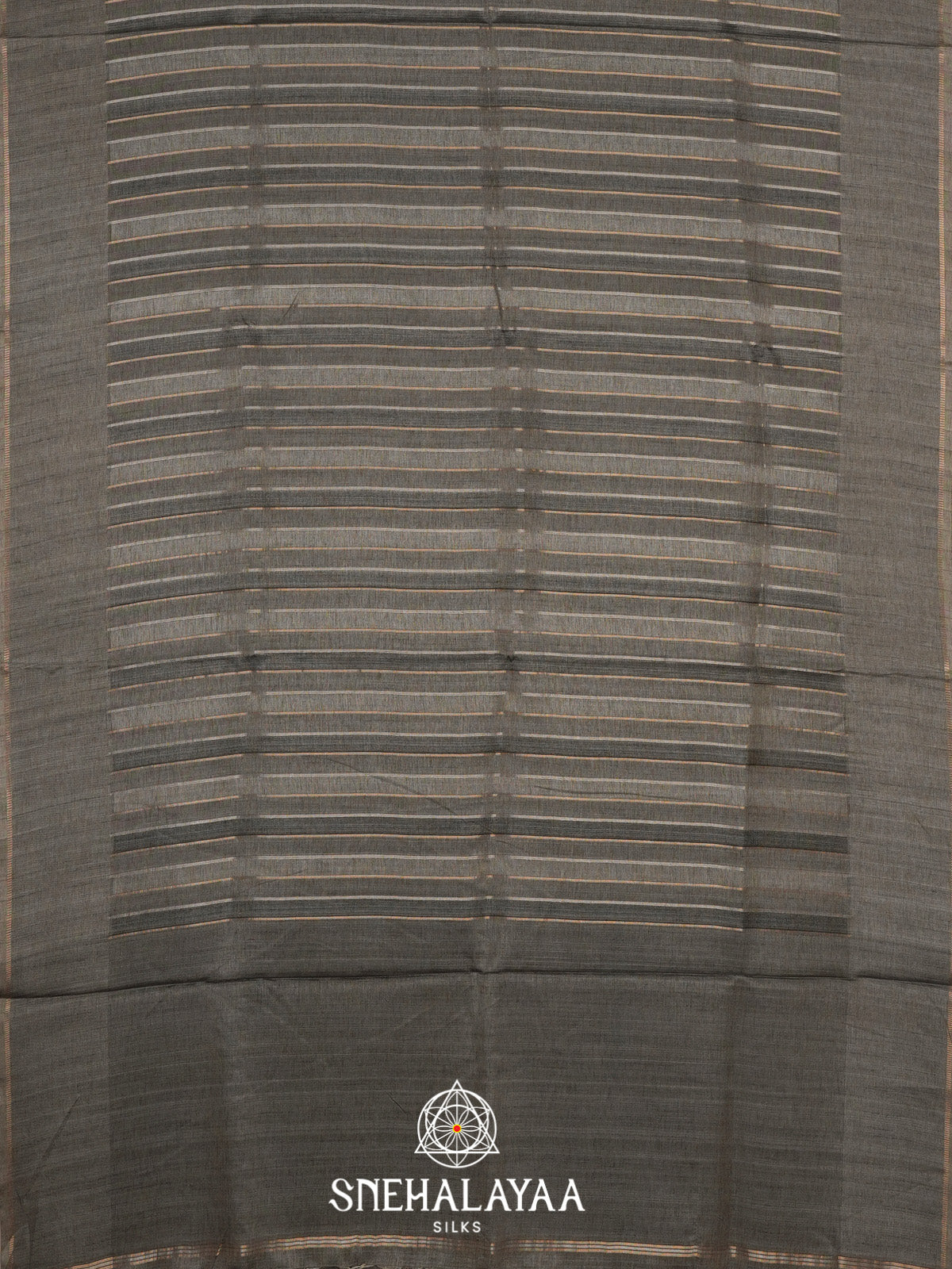 Grey Tussar Saree