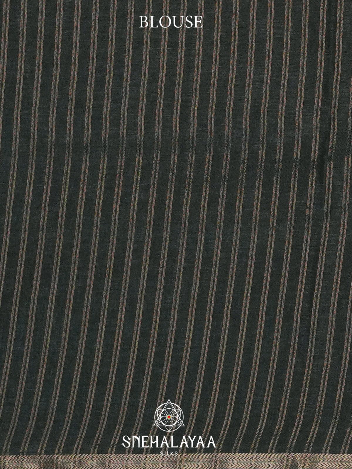 Forest Green Tussar Saree