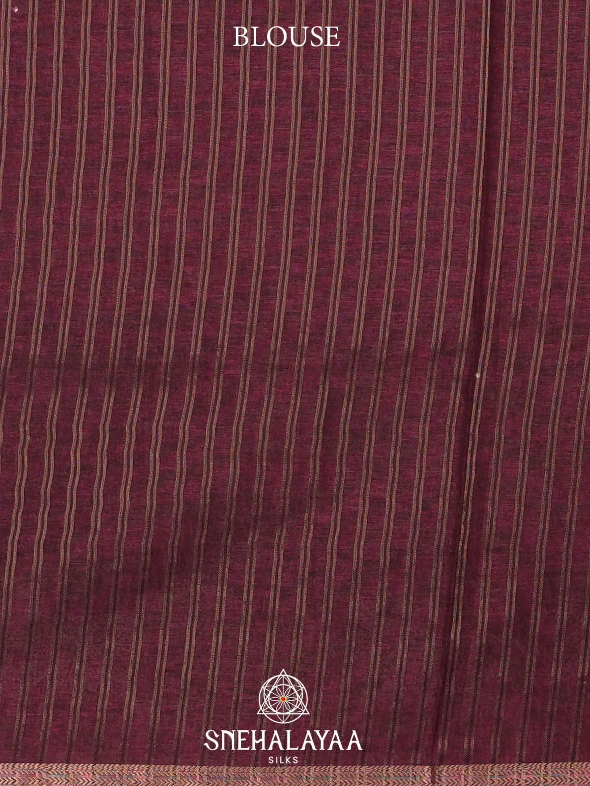 Wine Tussar Saree