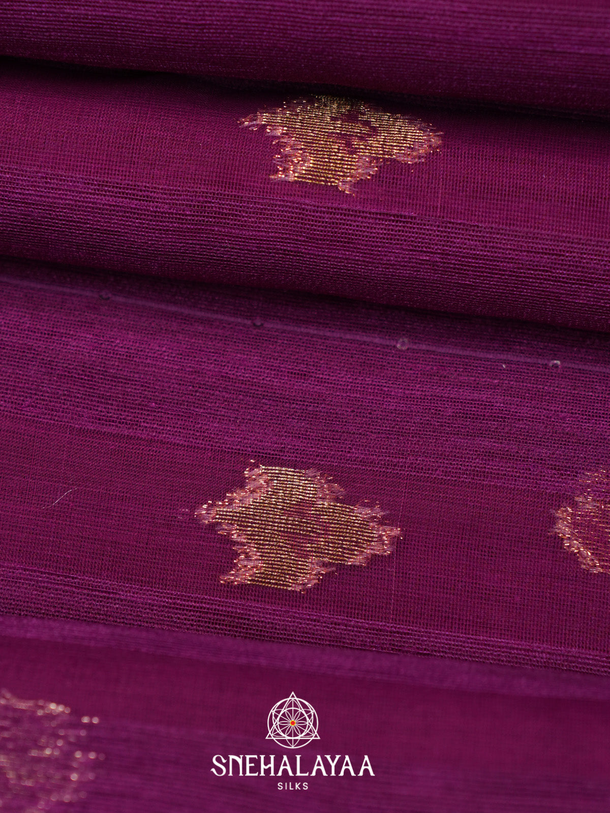 Magenta Organza Saree
