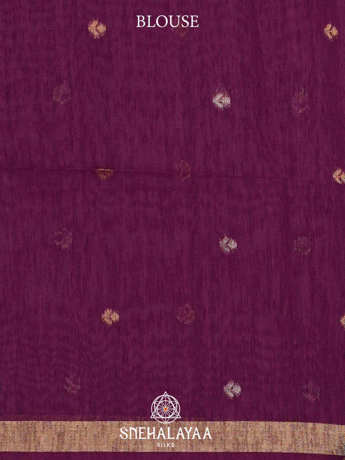 Magenta Organza Saree