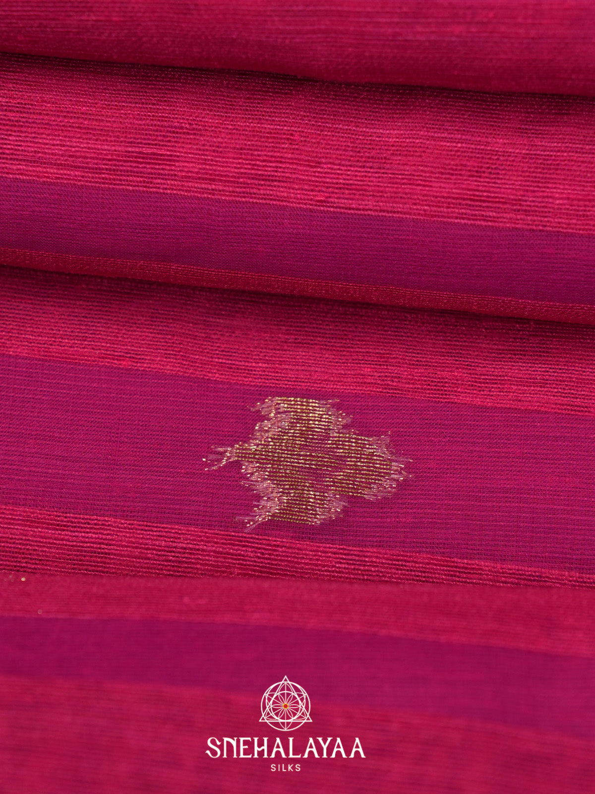 Ruby Pink Organza Saree