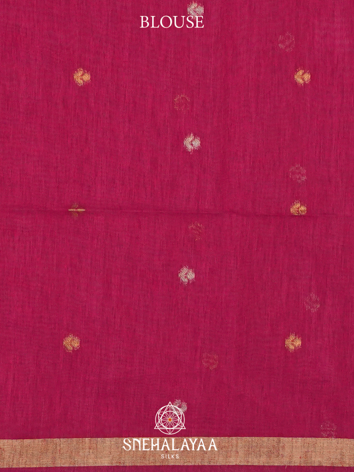 Ruby Pink Organza Saree