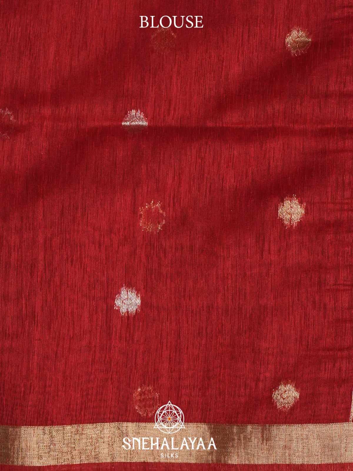 Red Organza Saree