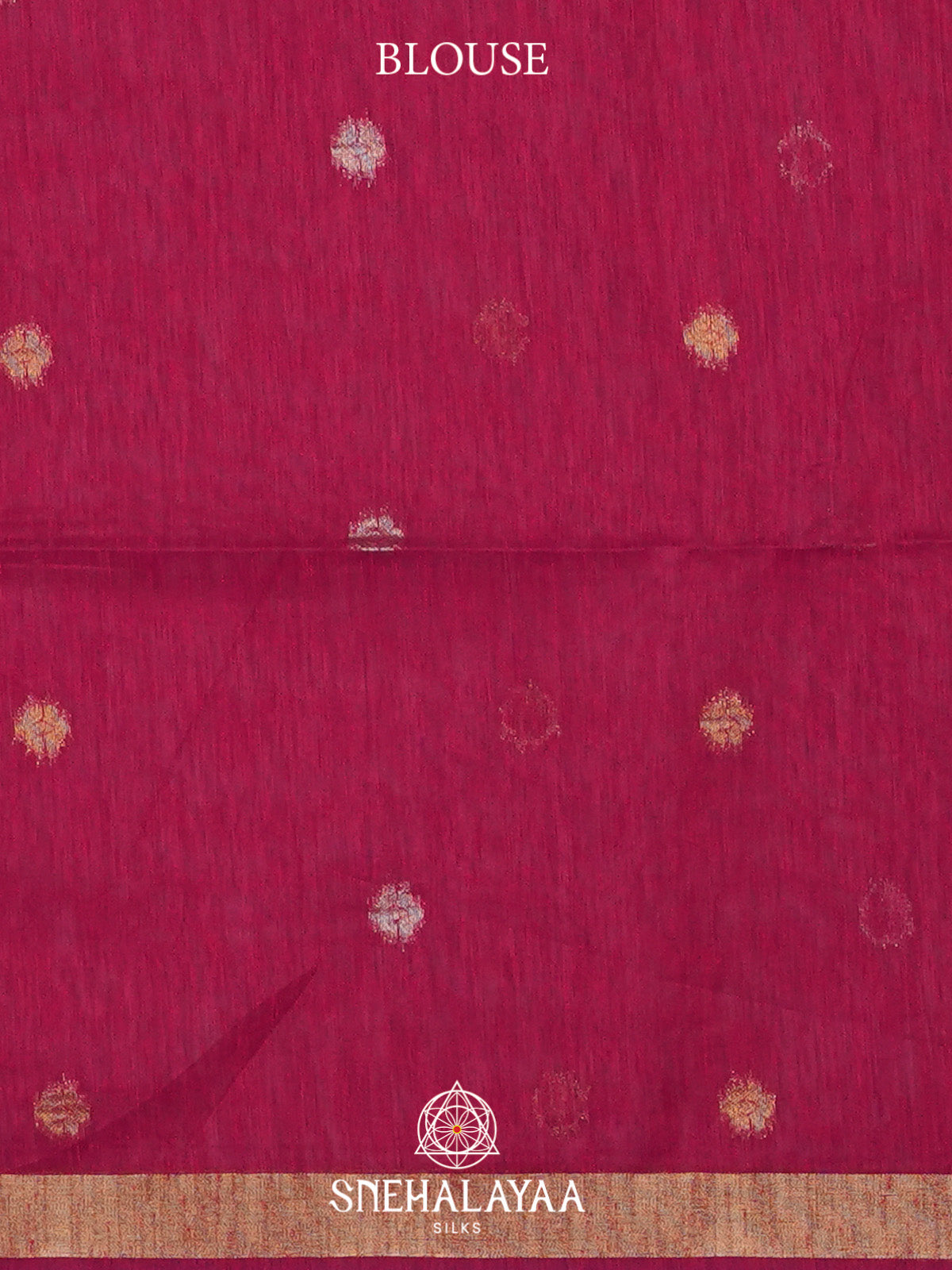 Pink Organza Saree