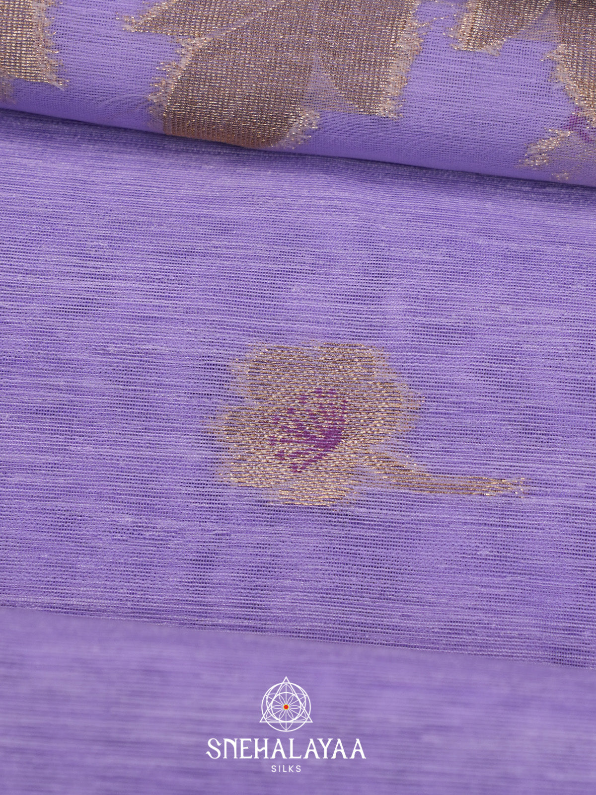 Orchid Matka Tussar Saree