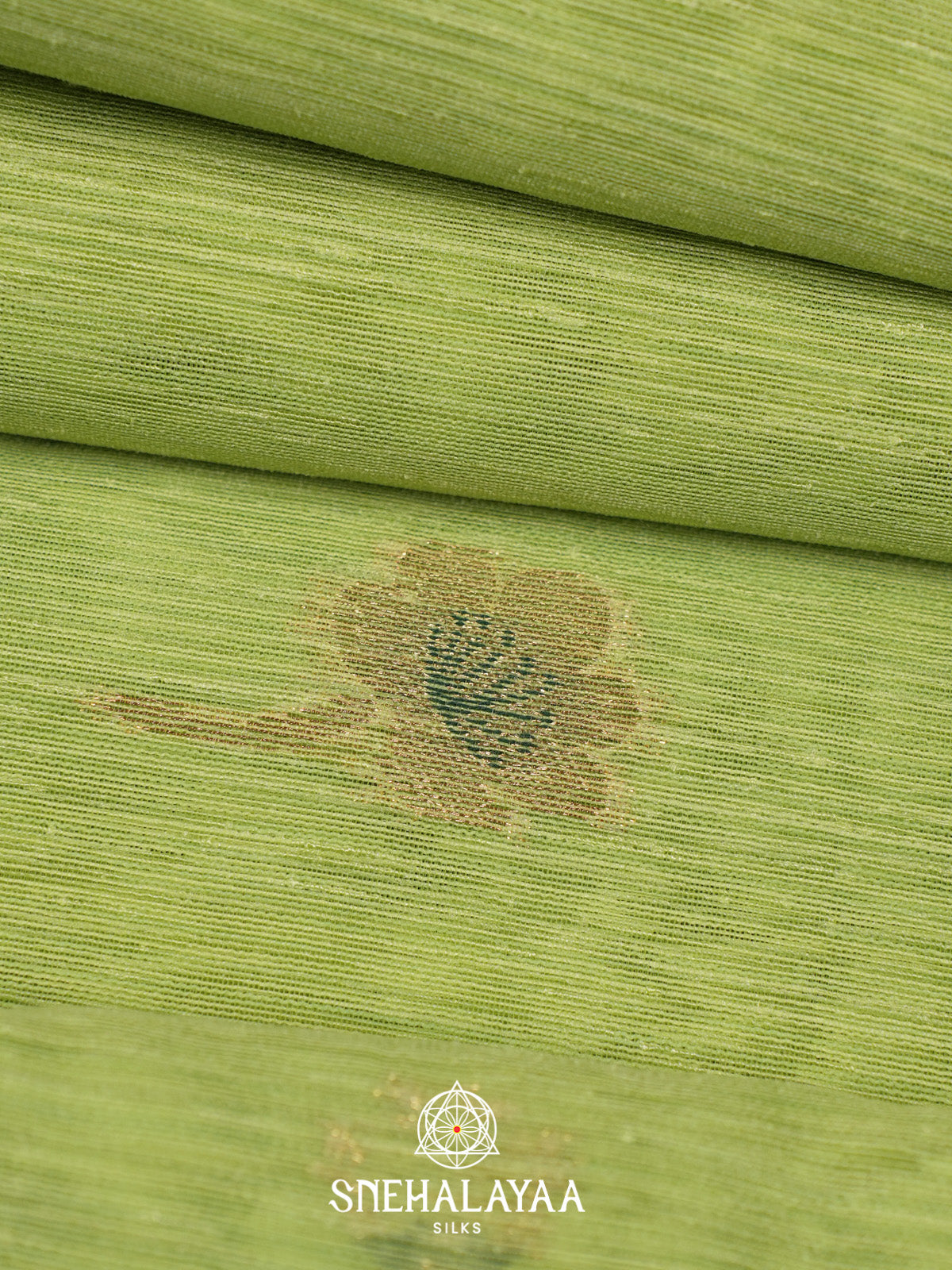 Green Matka Tussar Saree