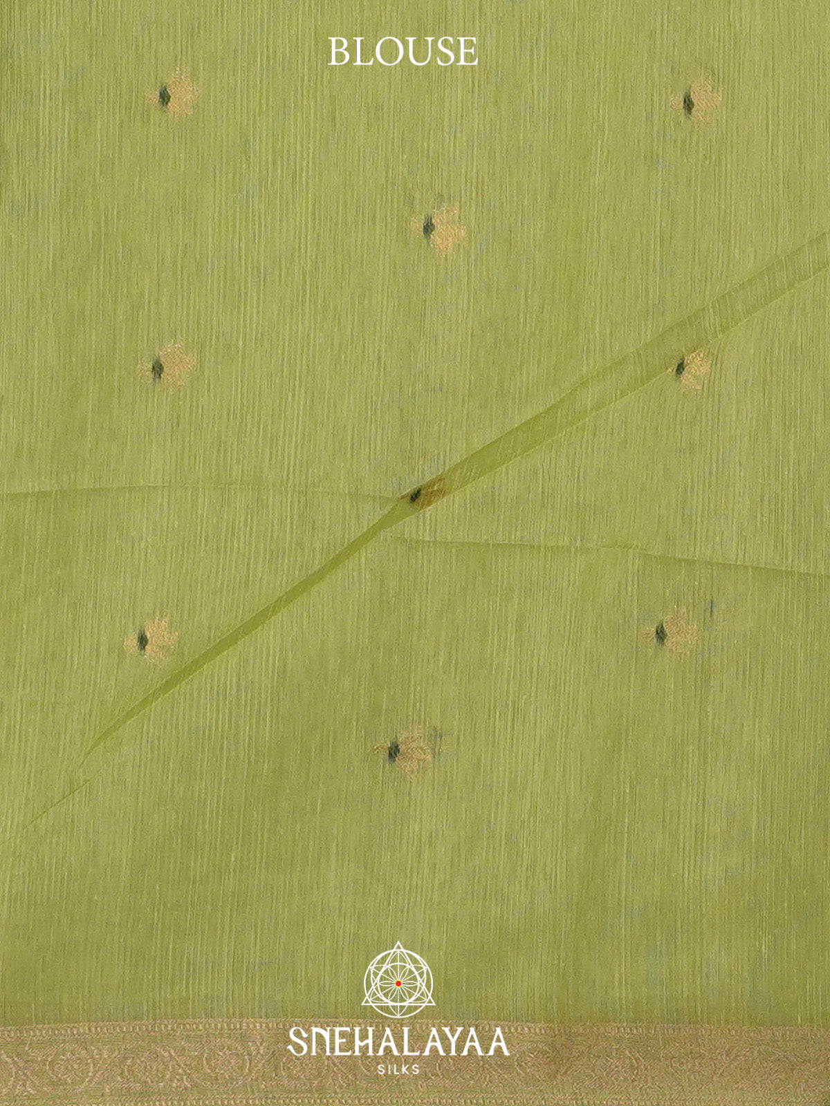 Green Matka Tussar Saree