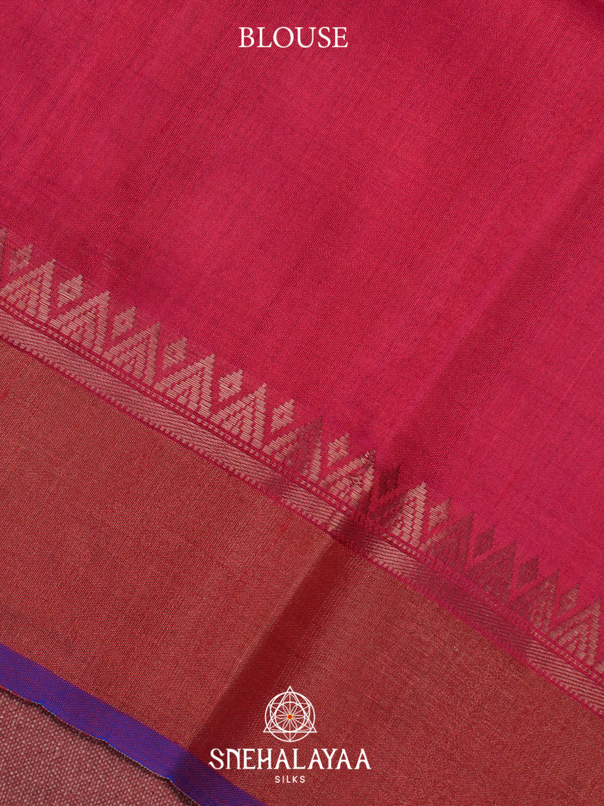 Plum Behrampuri Silk Saree
