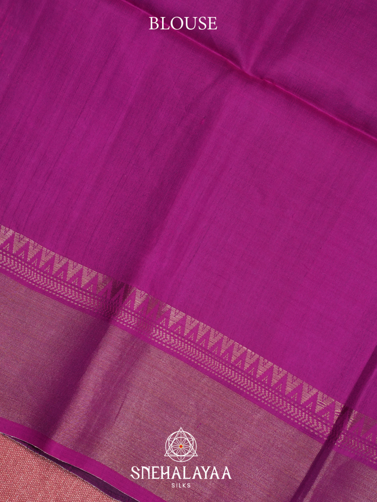 Purple Behrampuri Silk Saree