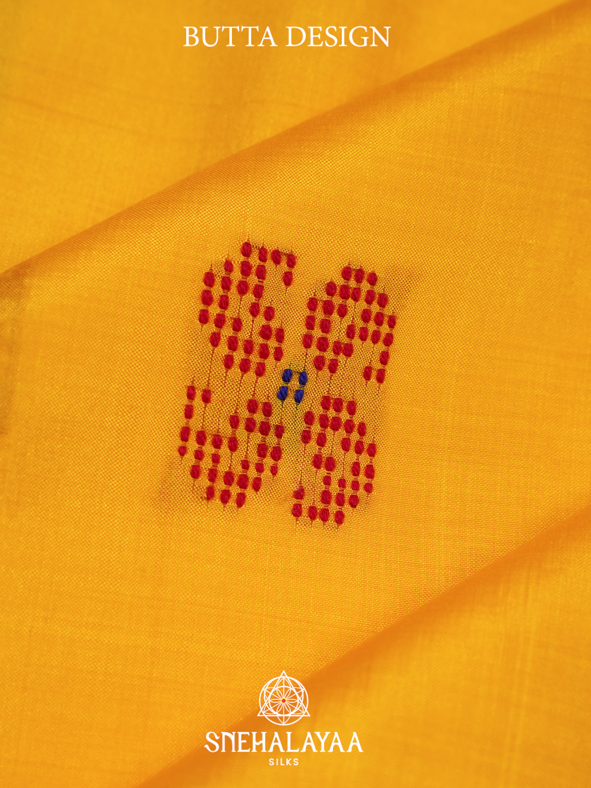 Yellow Behrampuri Silk Saree