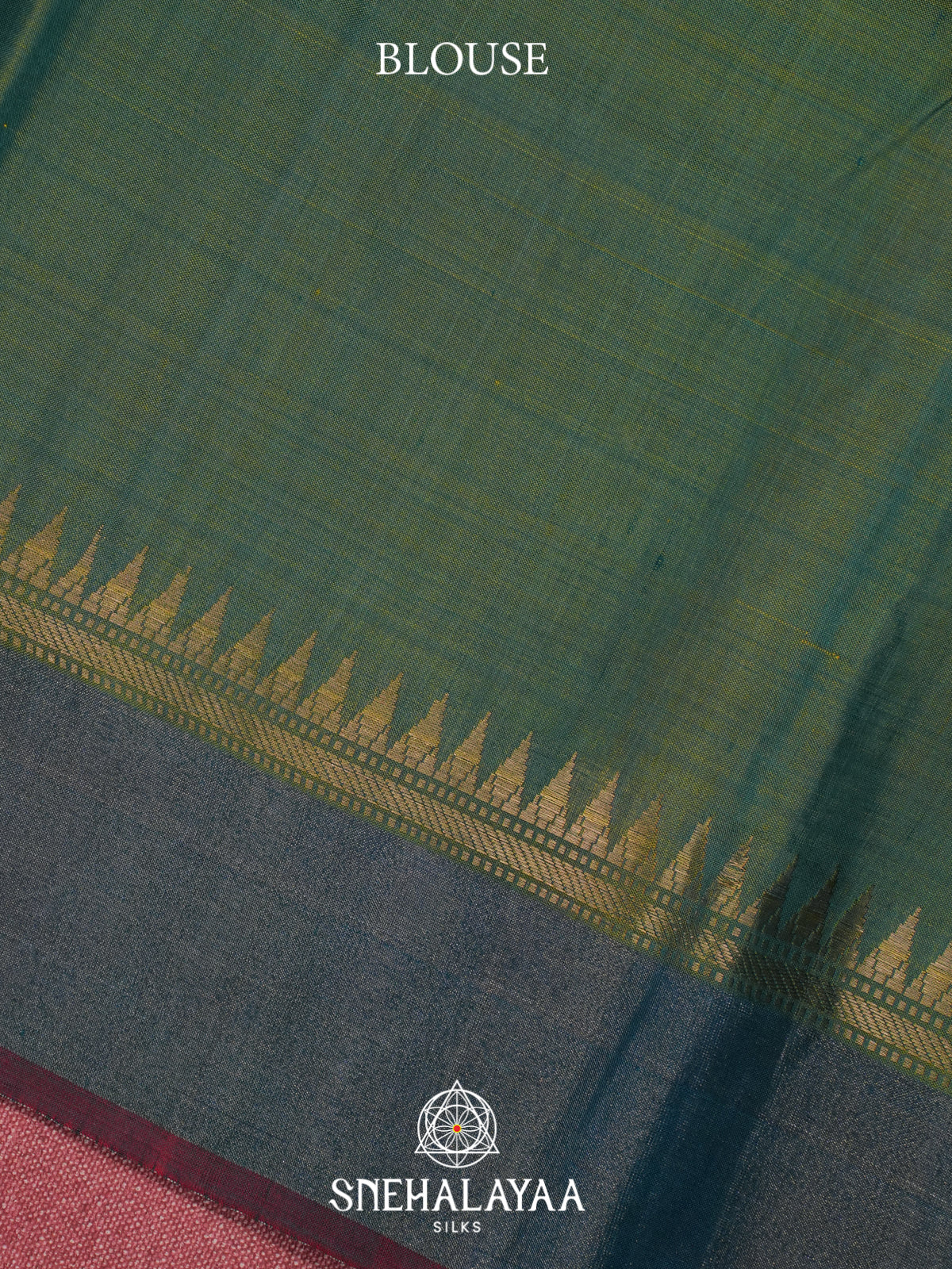 Yellow Behrampuri Silk Saree