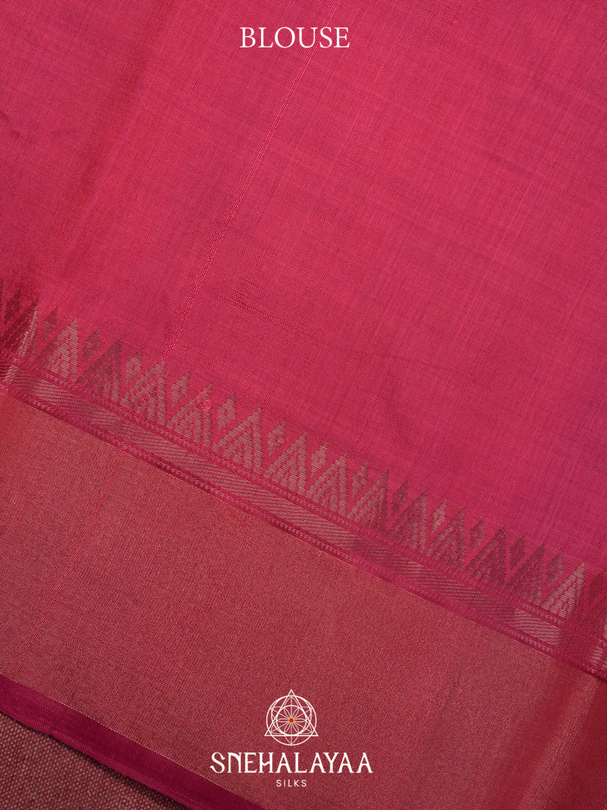 Blue Behrampuri Silk Saree