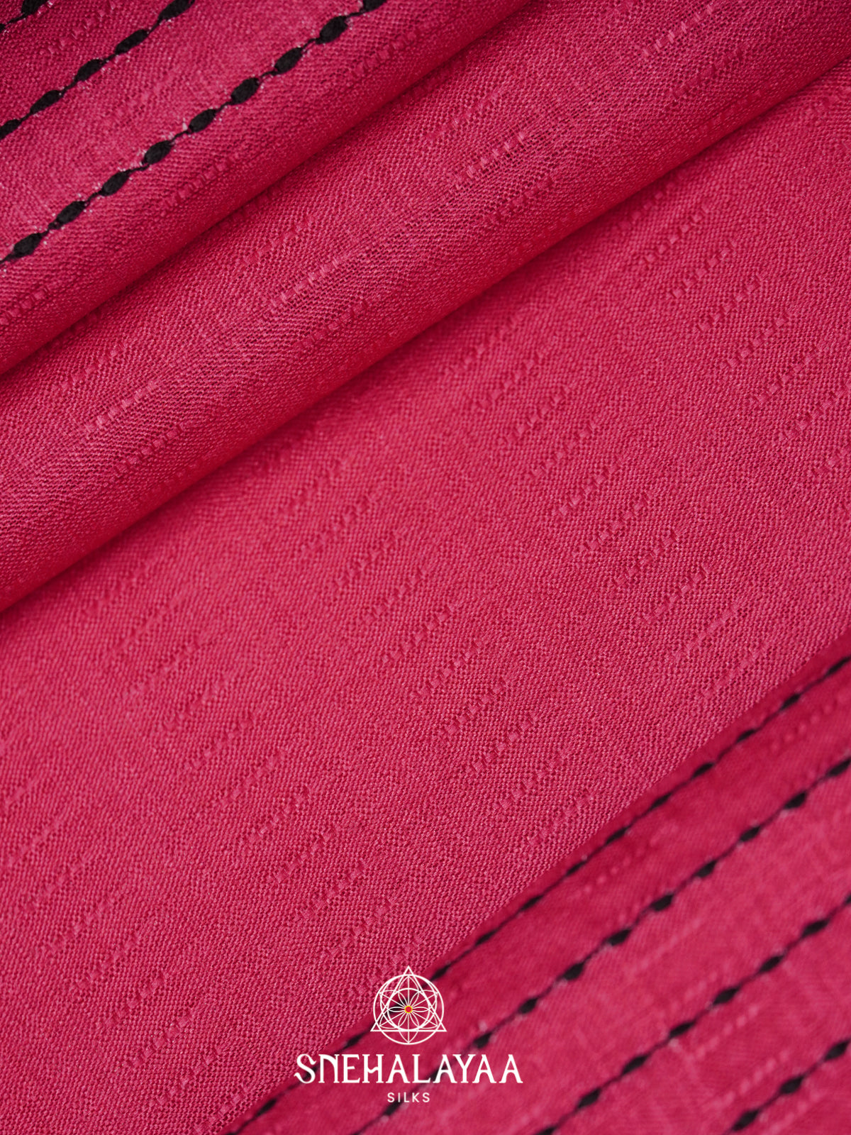 Pink Tussar Saree