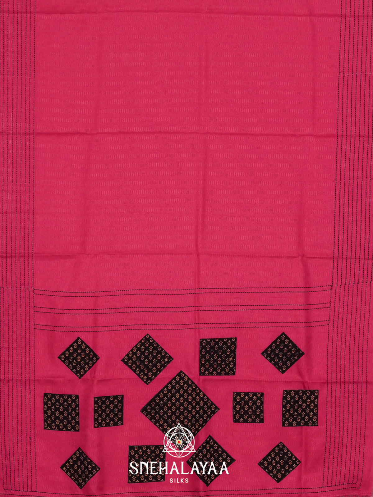Pink Tussar Saree