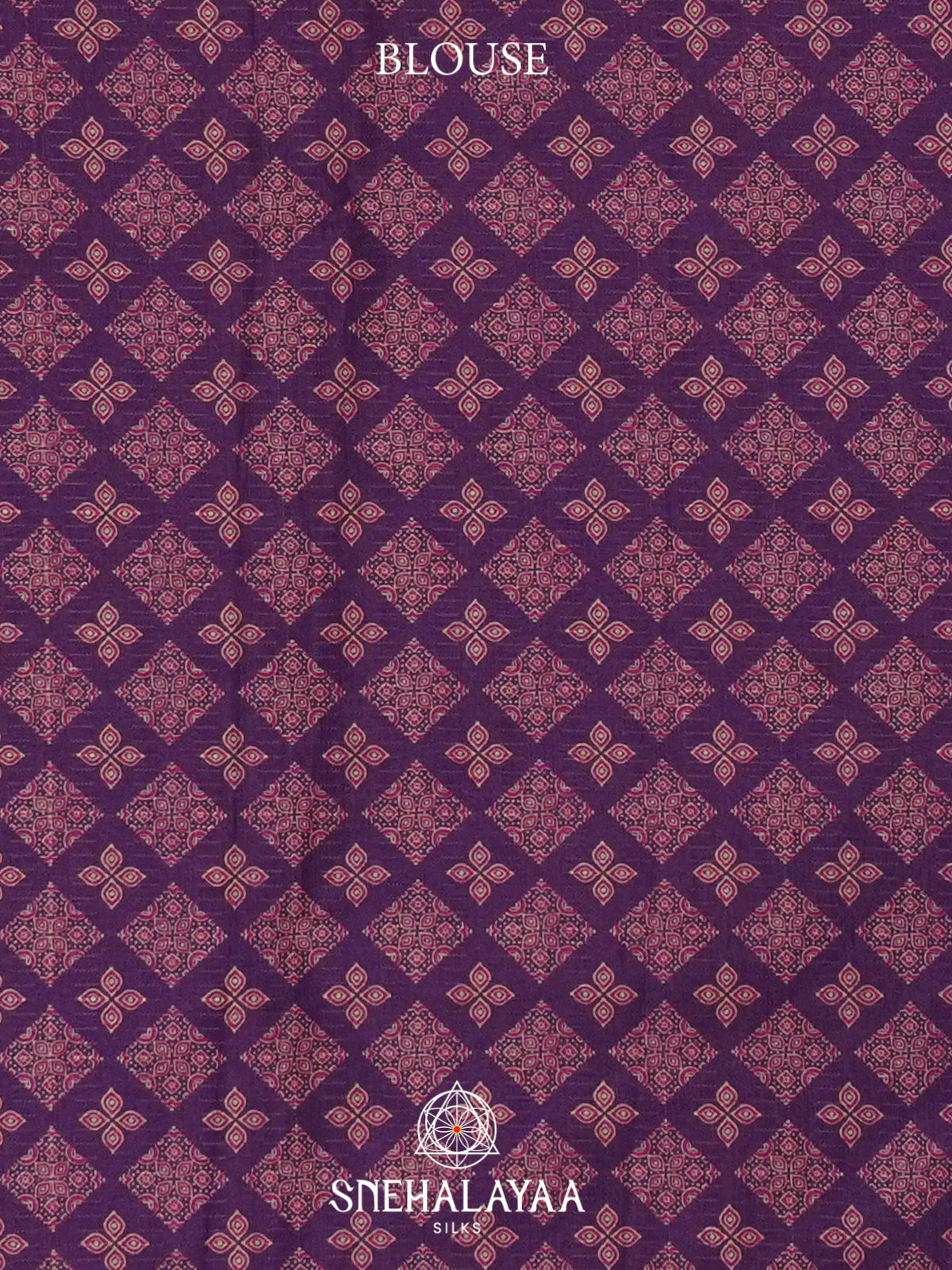 Purple Tussar Saree