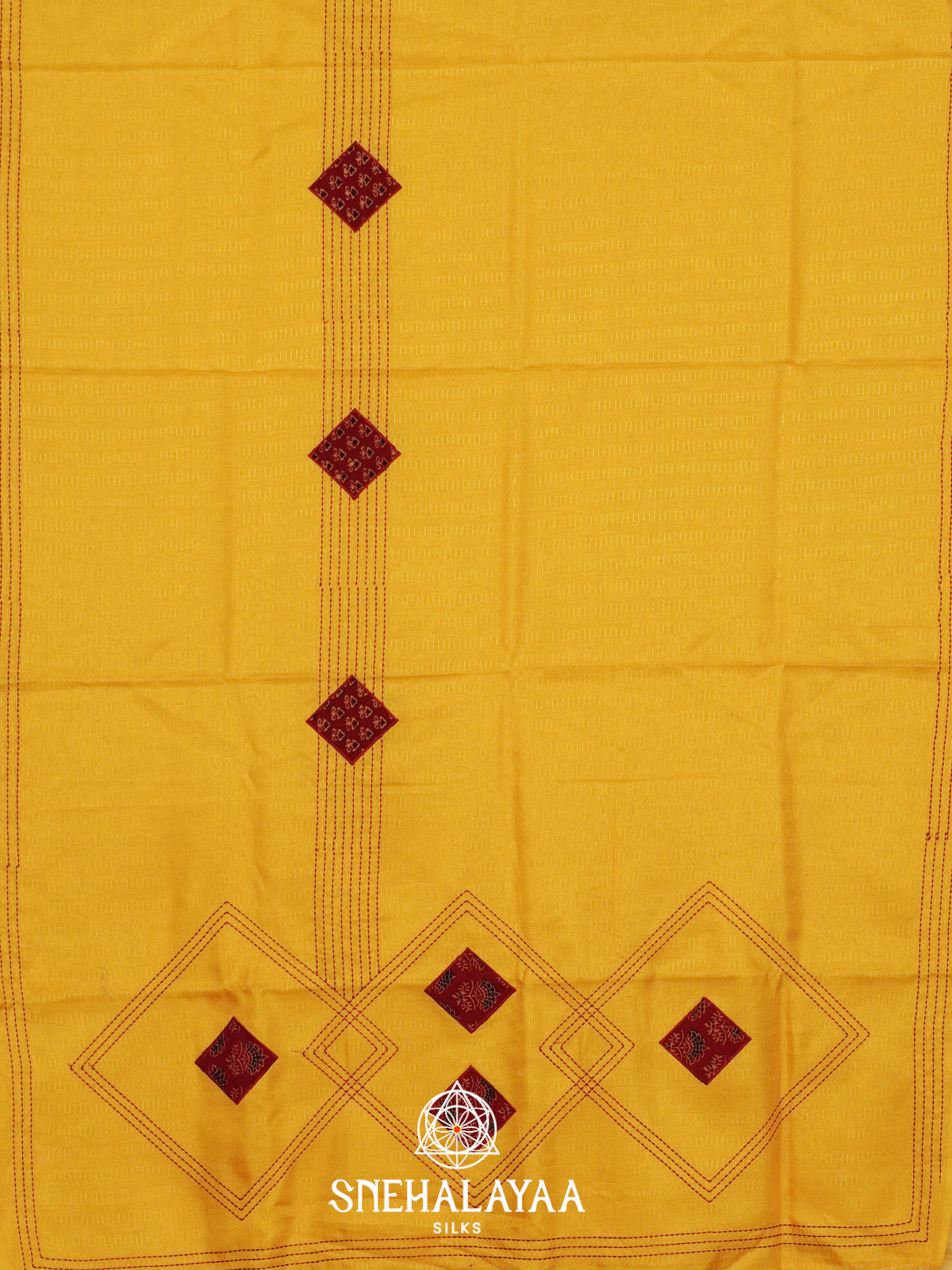 Yellow Tussar Saree
