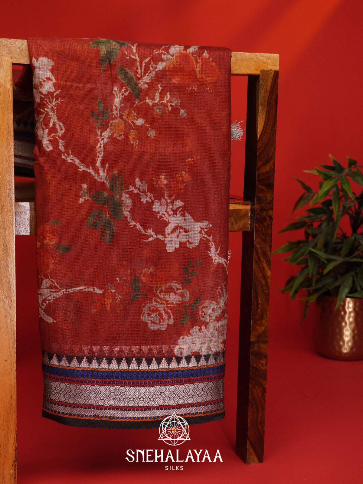 Red Kota Saree