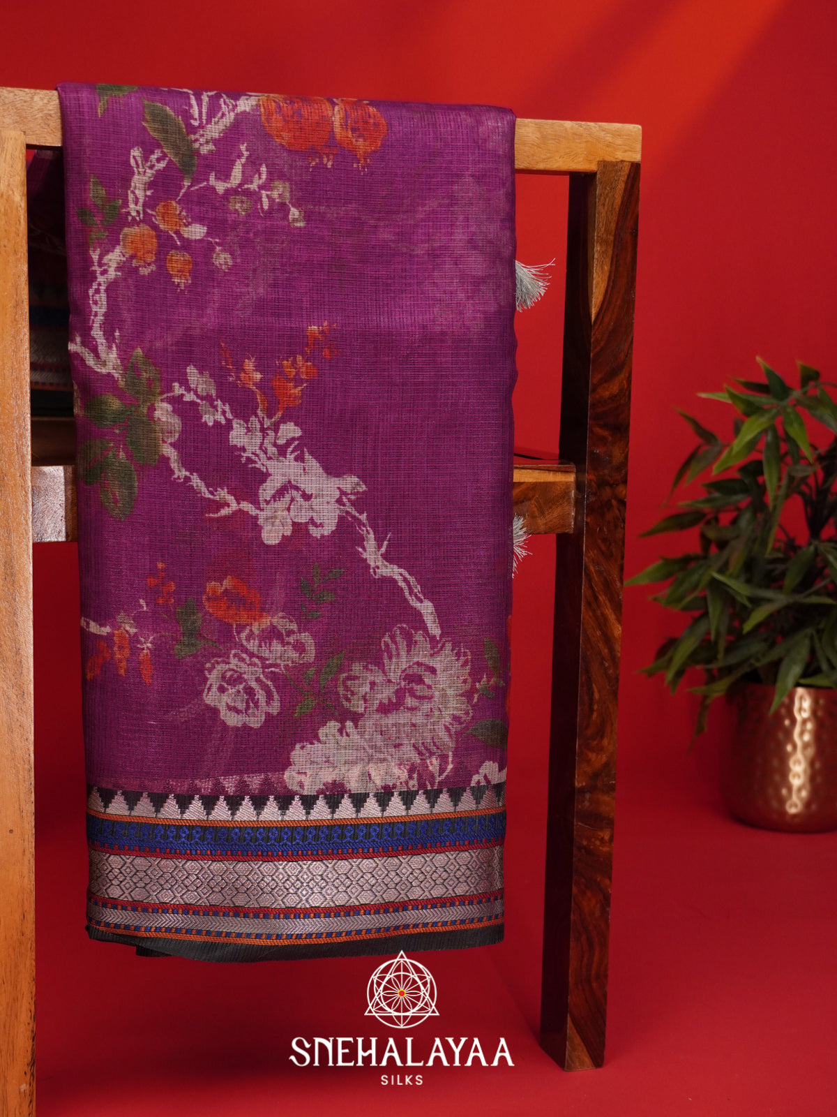 Magenta Kota Saree