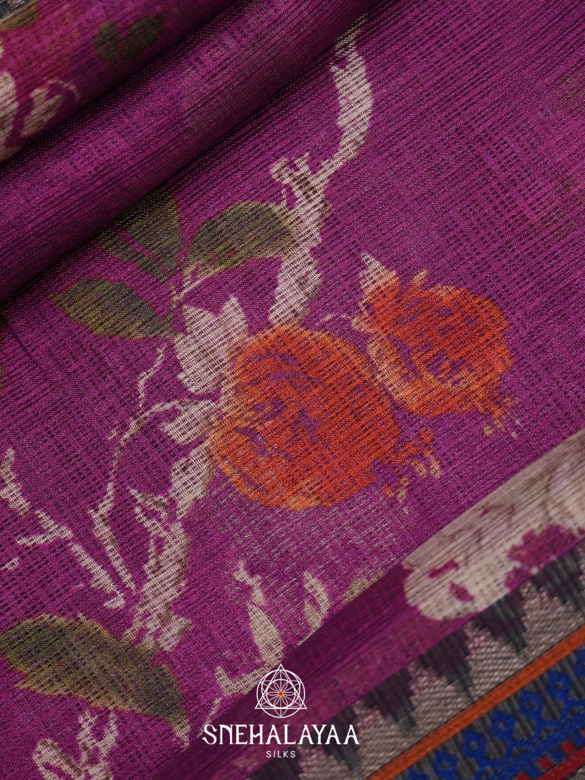 Magenta Kota Saree