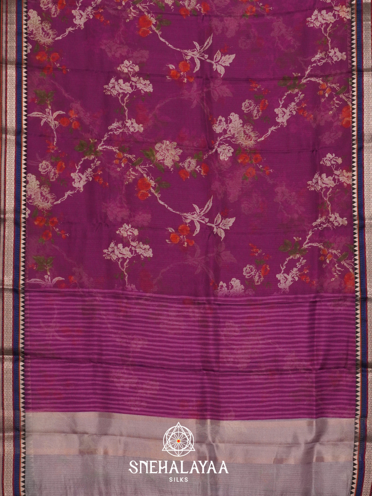 Magenta Kota Saree