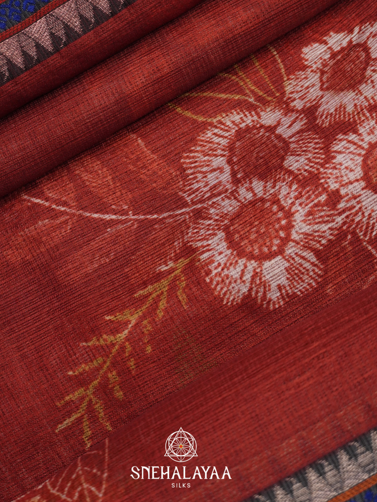 Maroon Kota Saree