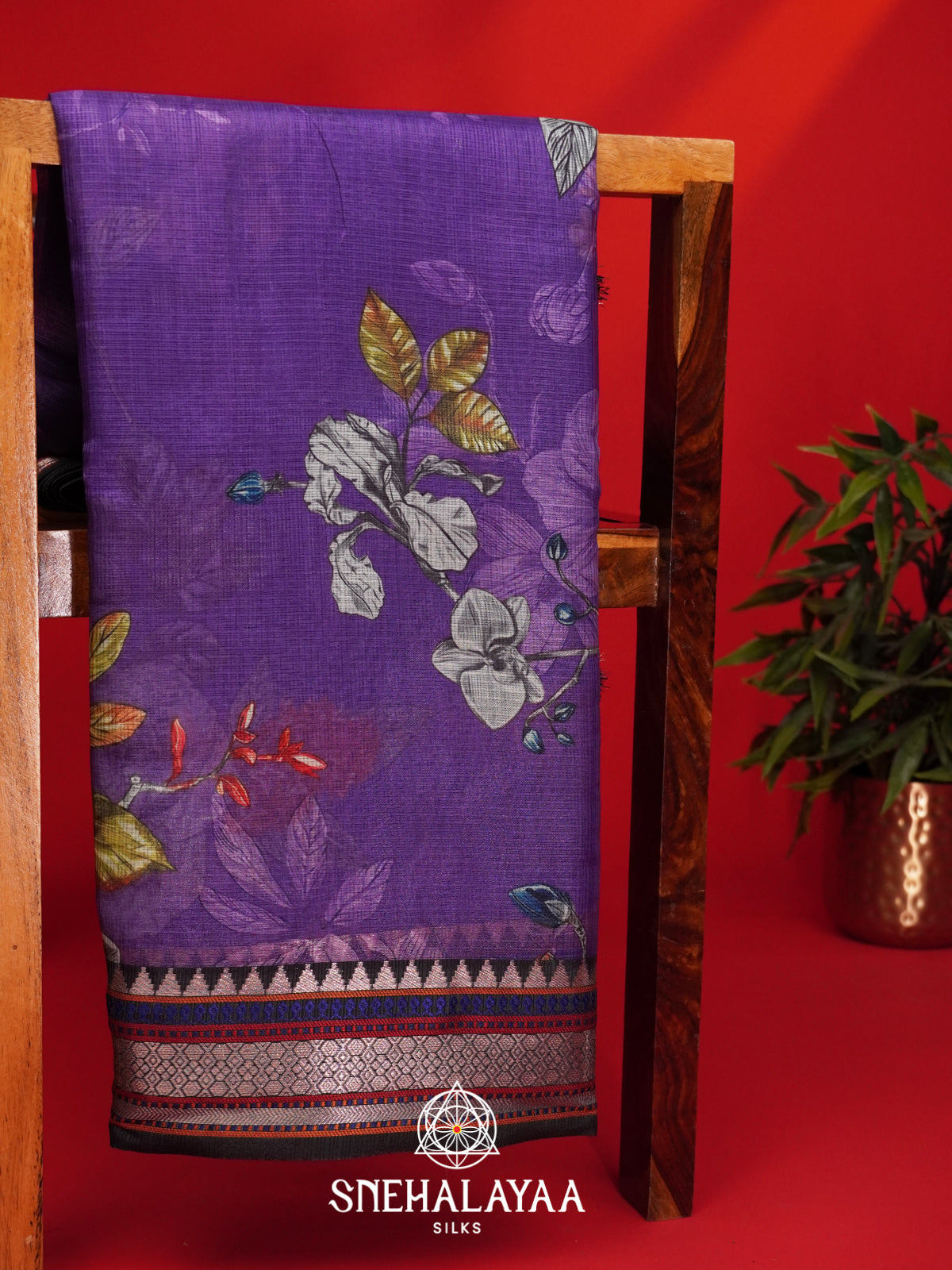 Violet Kota Saree