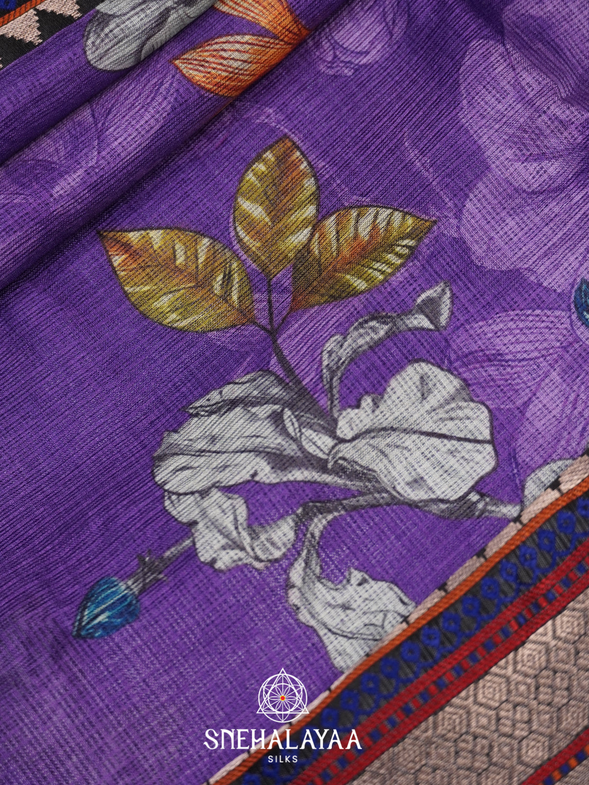 Violet Kota Saree