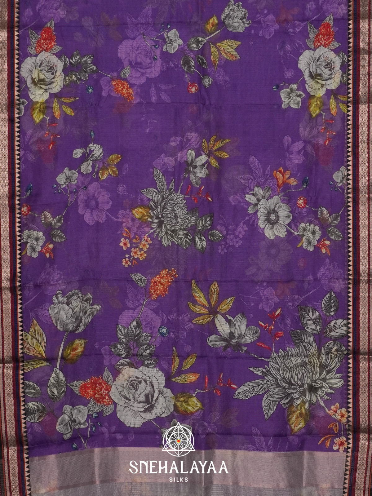 Violet Kota Saree