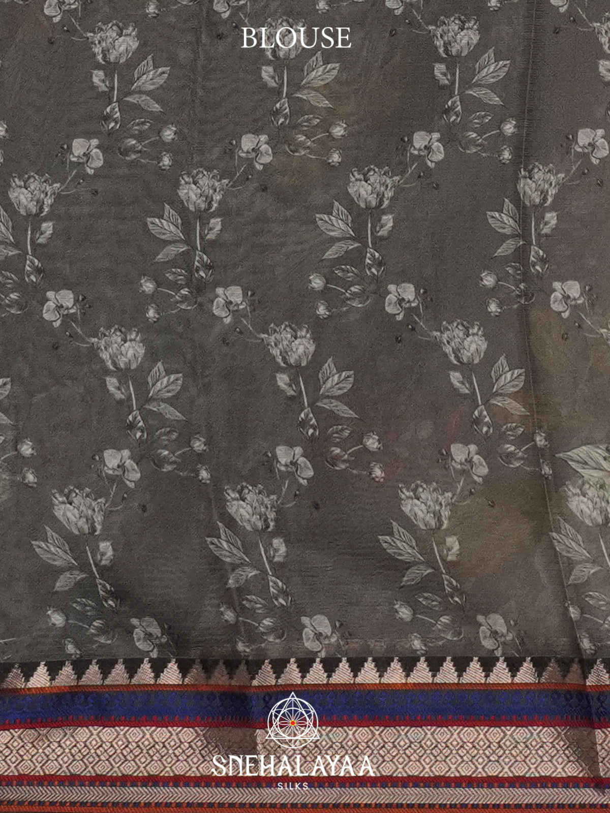 Grey Kota Saree