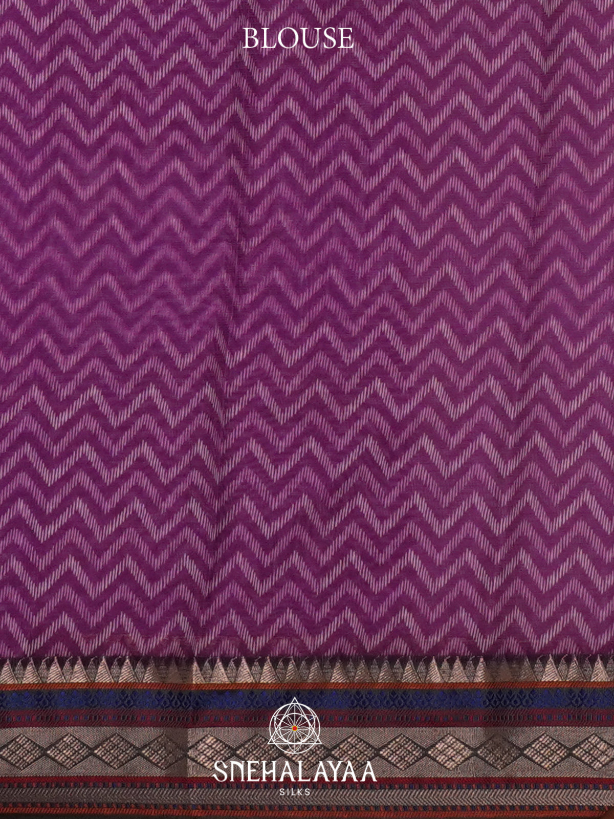 Purple Kota Saree