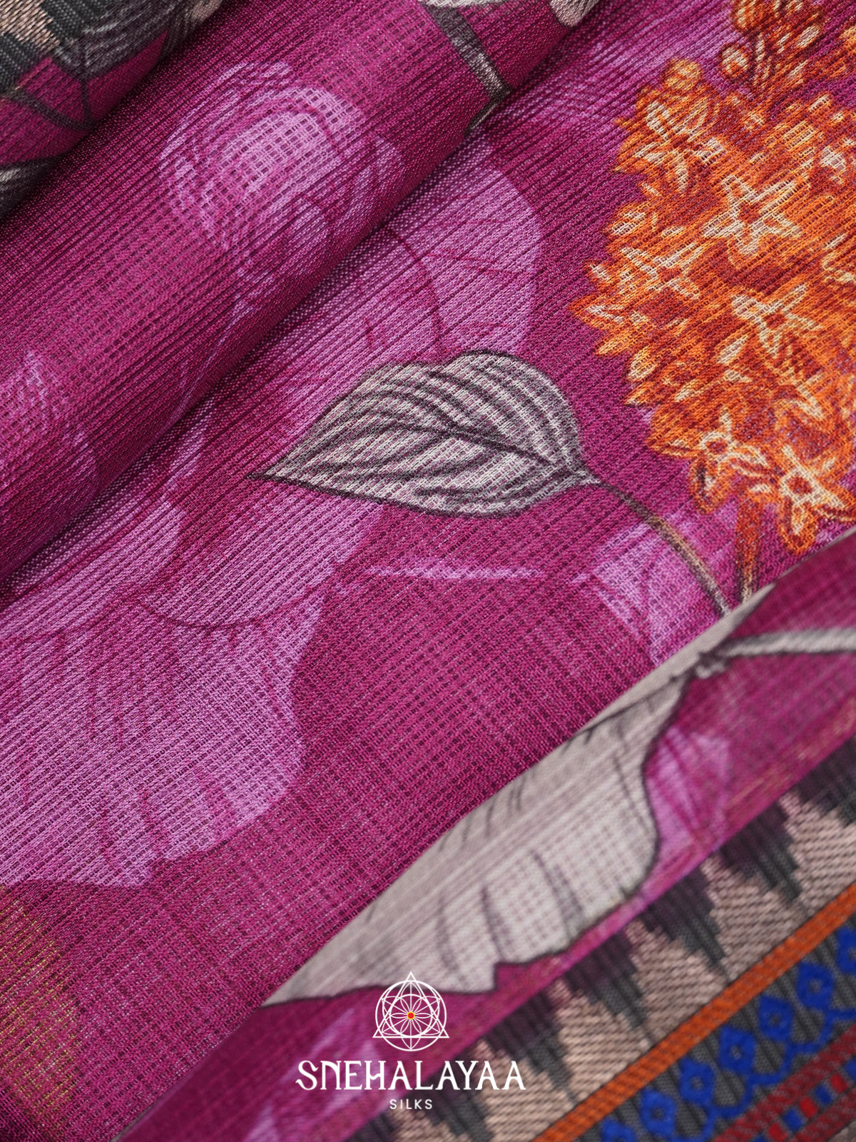 Magenta Kota Saree