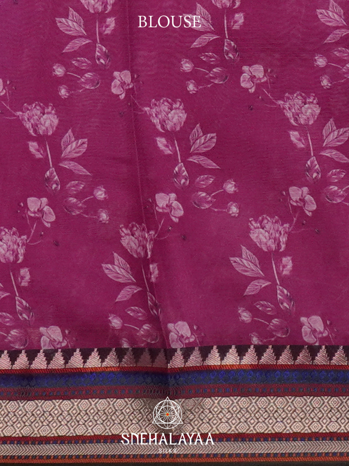 Magenta Kota Saree